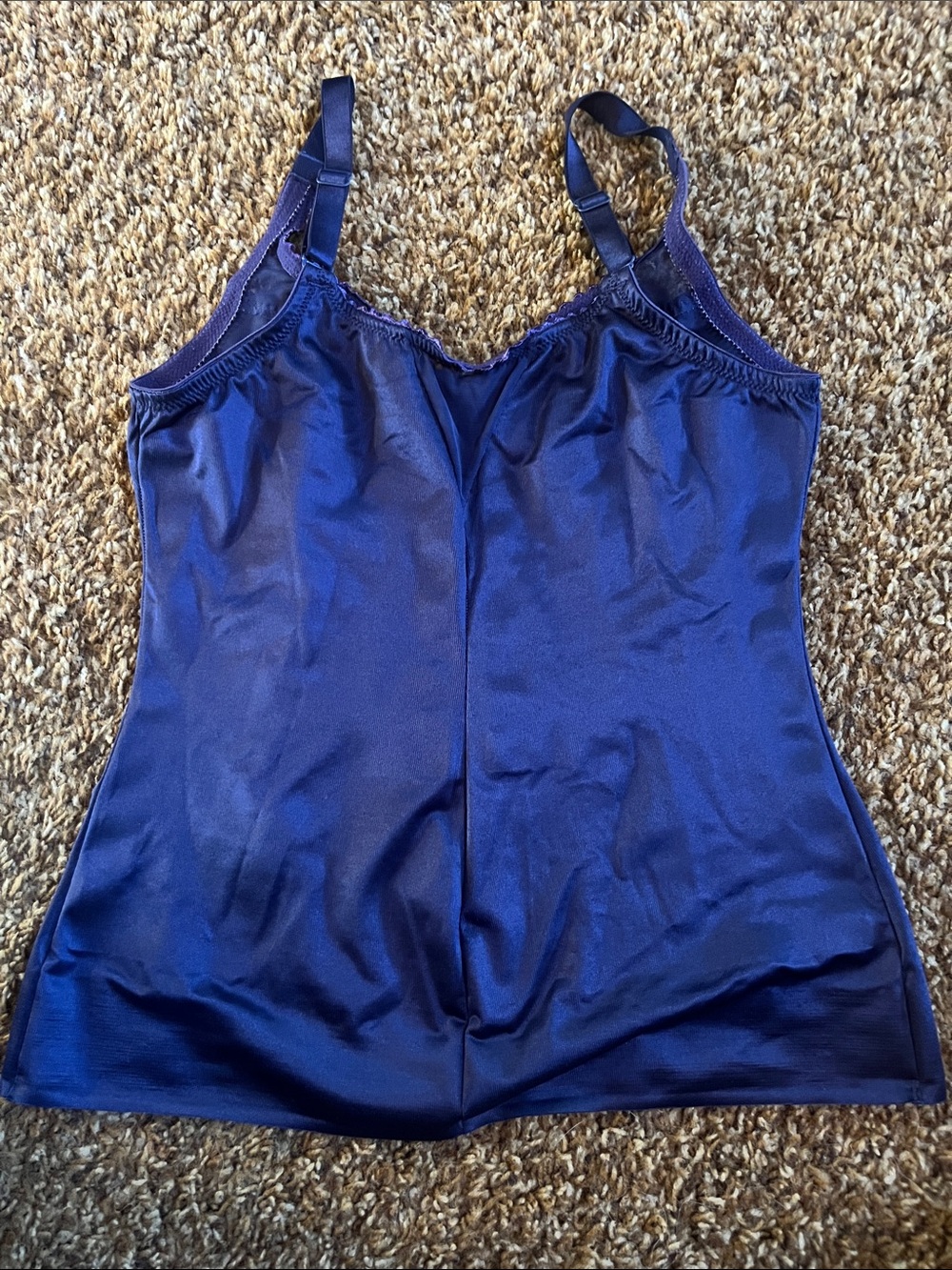 Ruby Ribbon Deep Blue Shaping Camisole - Picture 3 of 3
